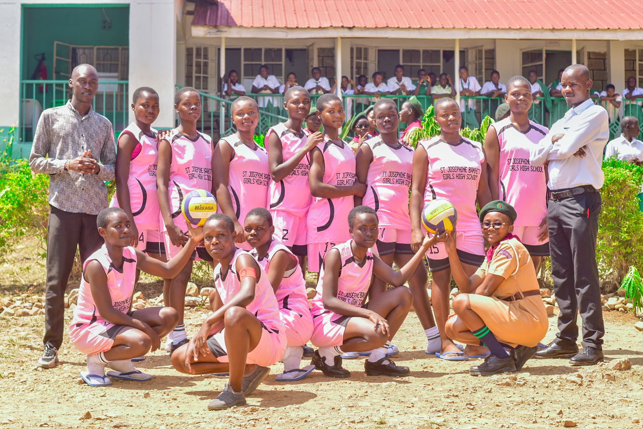 Volleyball team photo