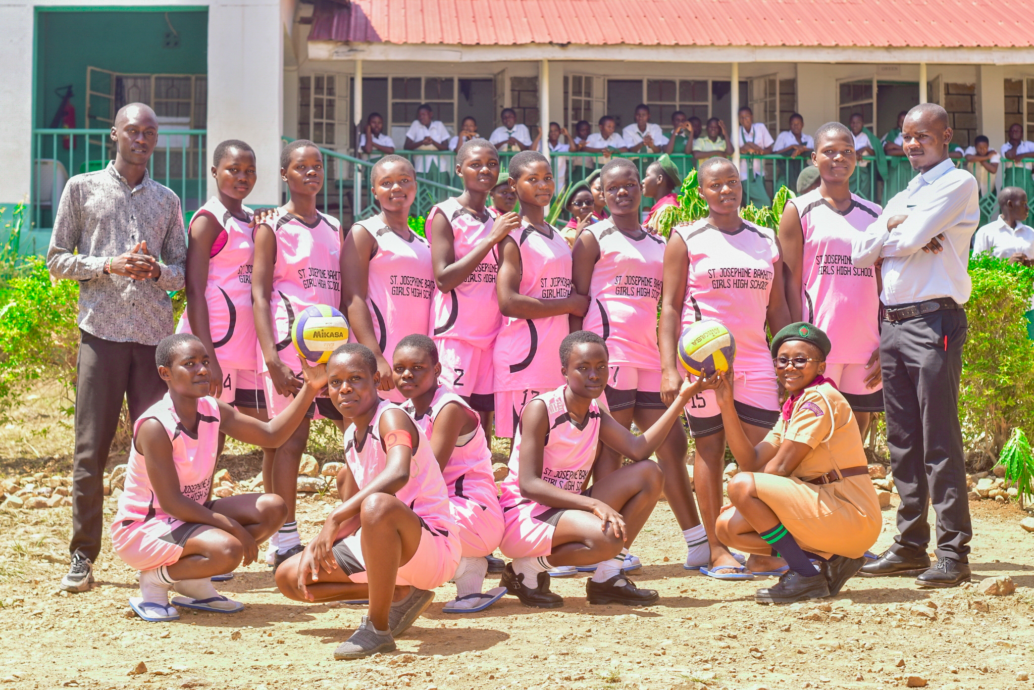 Volleyball team photo